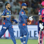 lucknow super giants vs rajasthan royals match scorecard